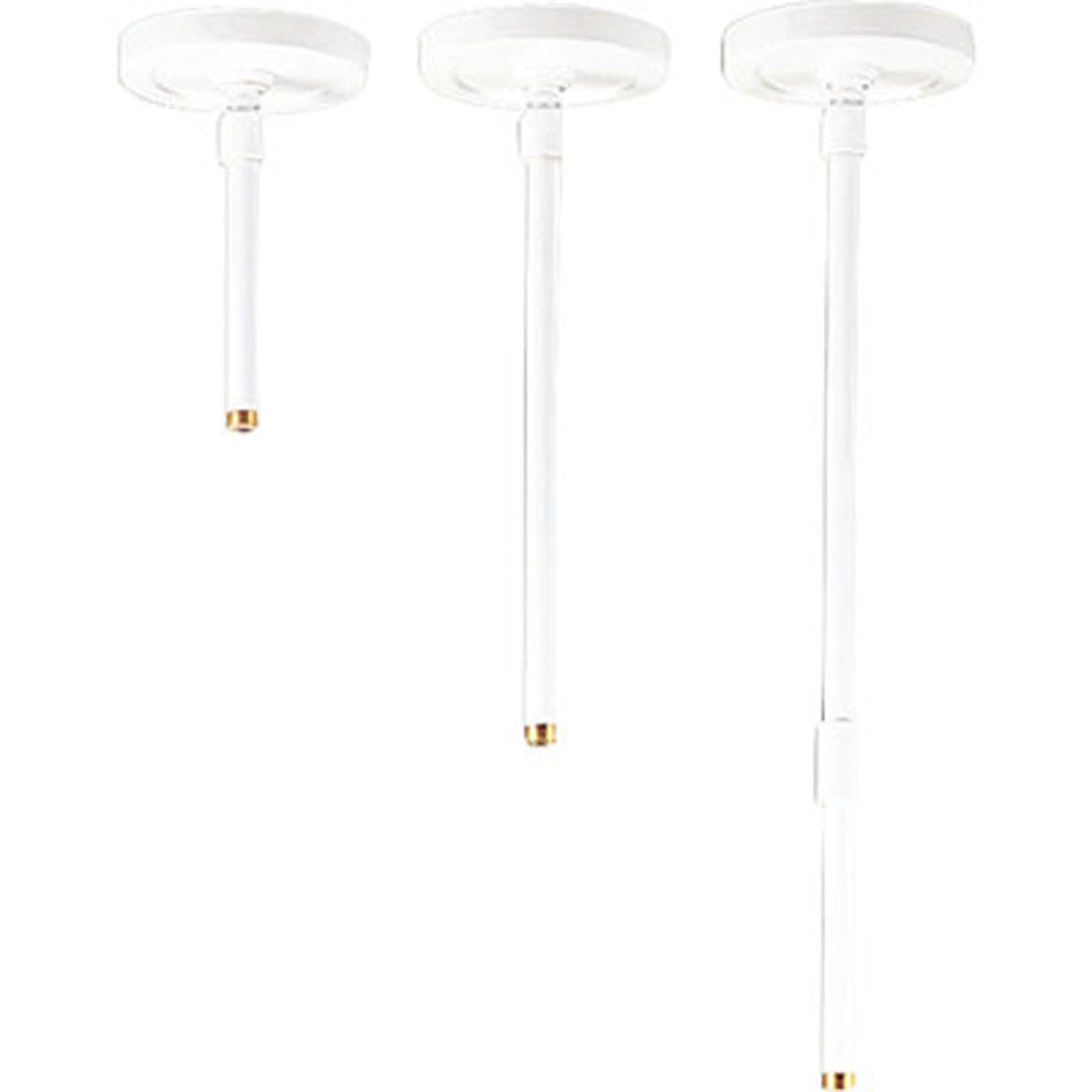 Progress Lighting P8741-30 Aluminum Cylinder Accessories Pendant Kit Decor White