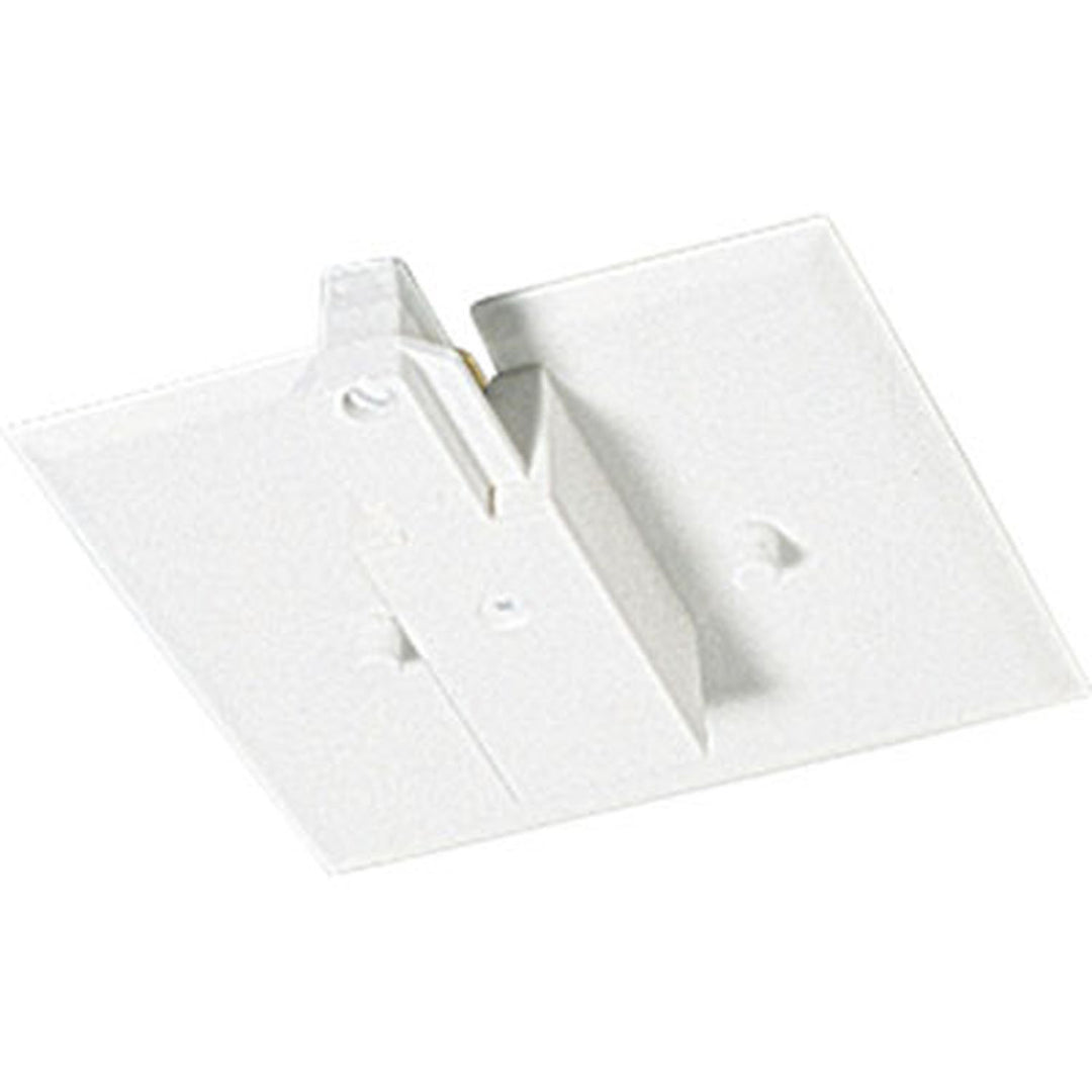 Progress Lighting P8745-28 Track Accessories End Feed W/Canopy Track Light White