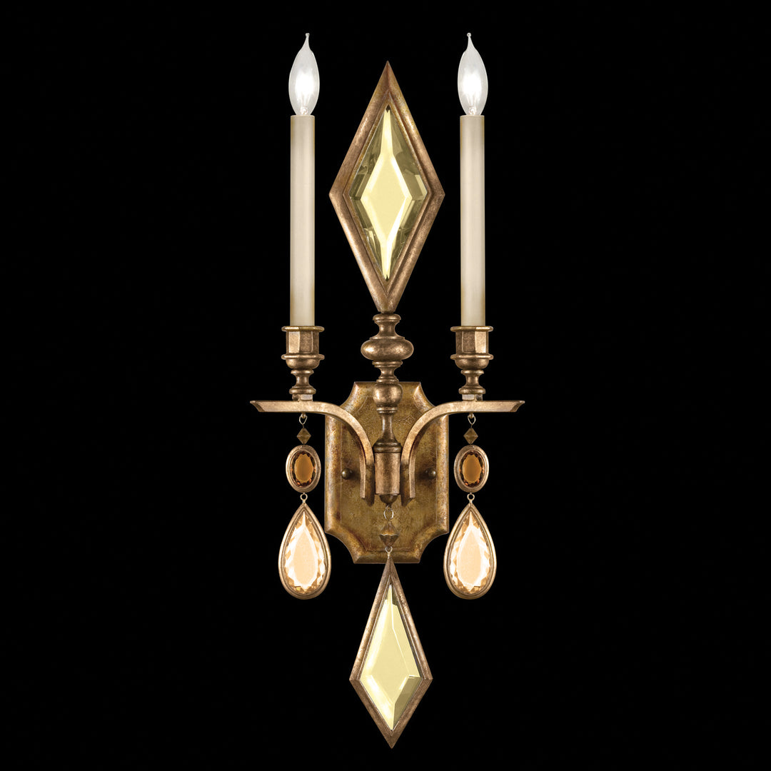 Fine Art Encased Gems 729150-1ST Wall Light - Gold