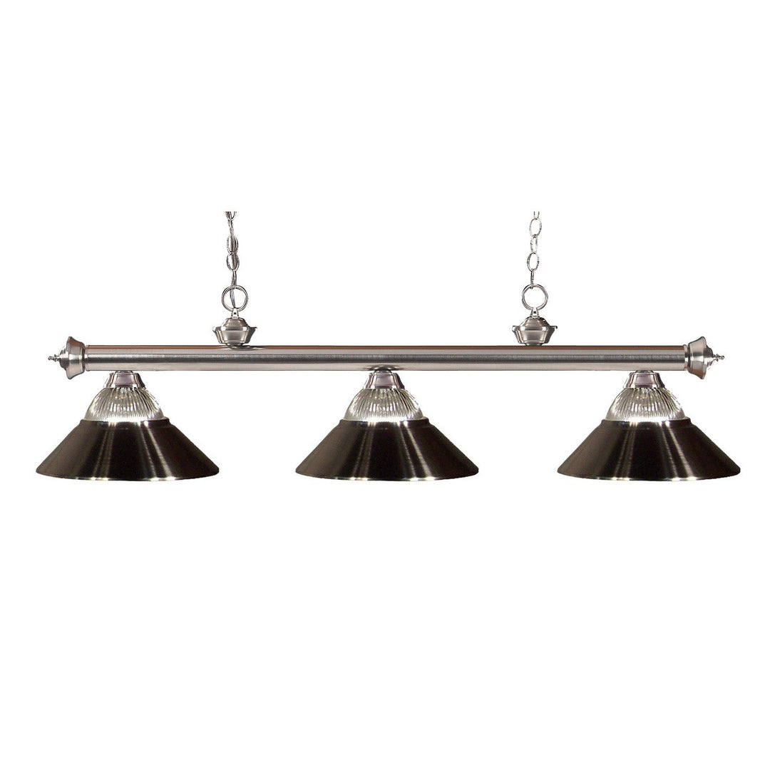 Z-Lite Riviera 100703BN-RBN Pendant Light - Brushed Nickel