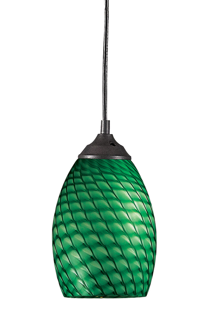 Z-Lite Jazz 131-GREEN Pendant Light - Sand Black
