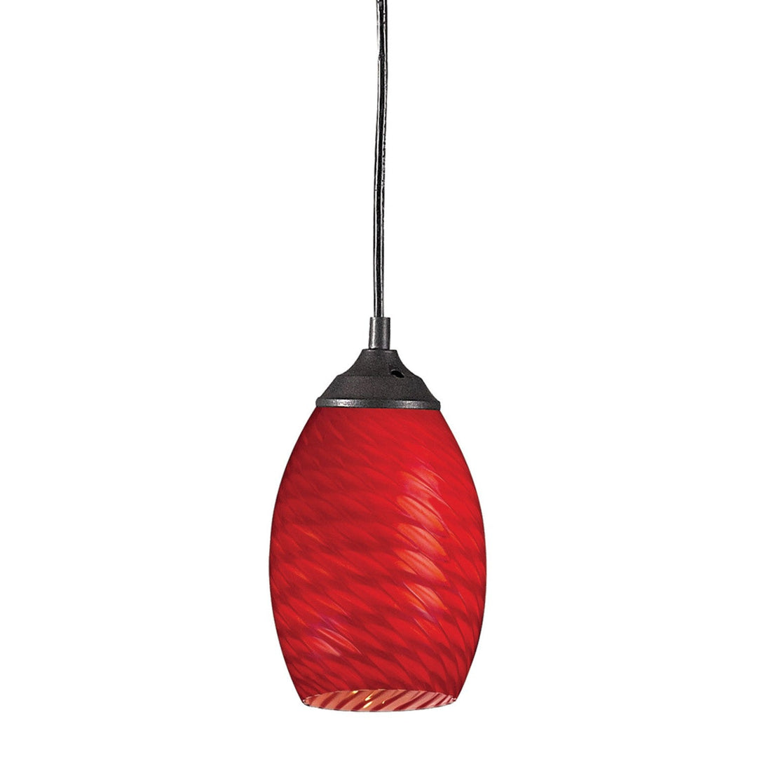 Z-Lite Jazz 131-RED Pendant Light - Sand Black
