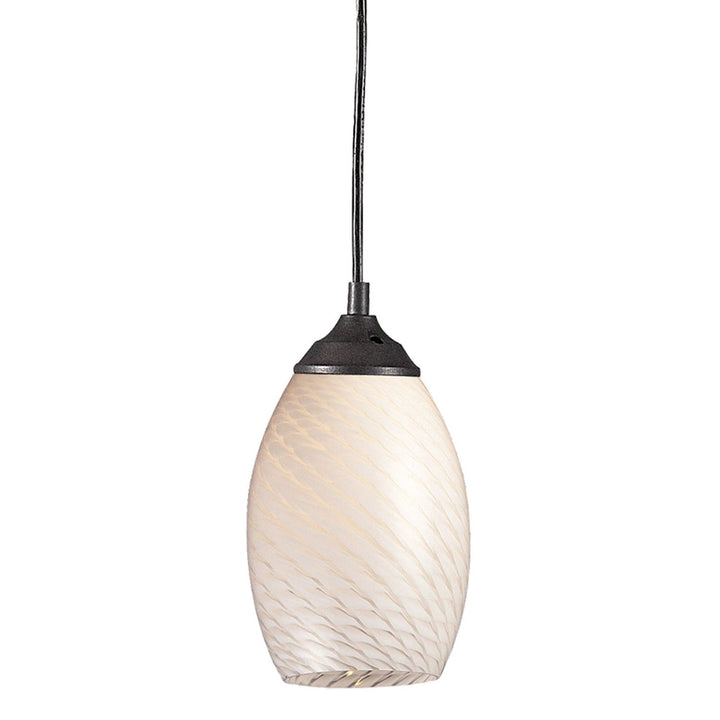 Z-Lite Jazz 131-WHITE Pendant Light - Sand Black