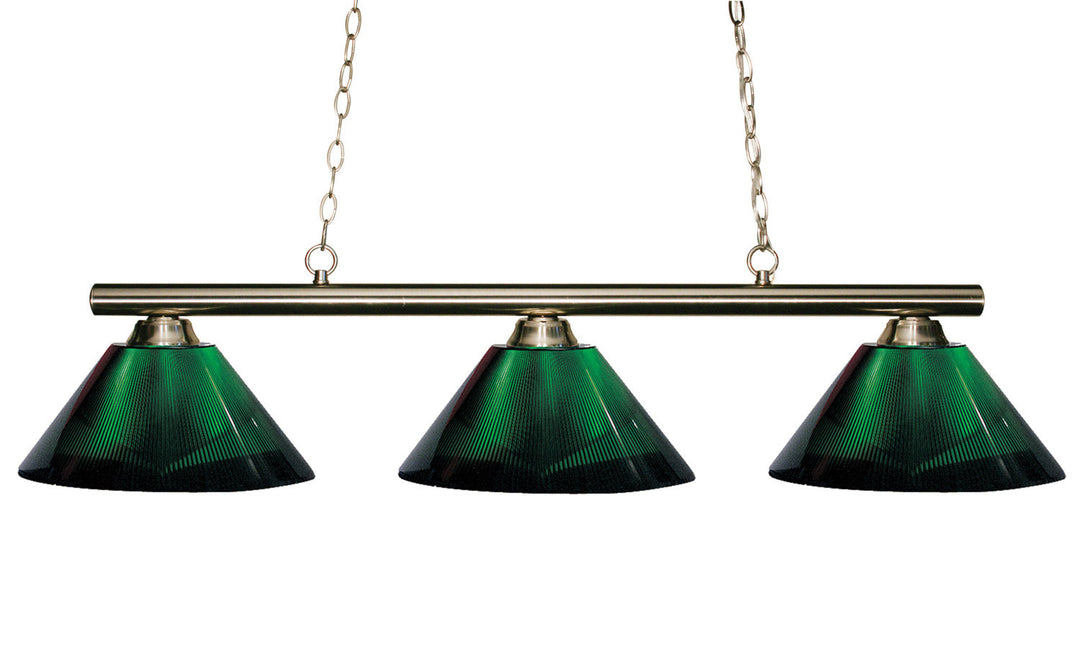 Z-Lite Sharp Shooter 155-3BN-ARG Pendant Light - Brushed Nickel