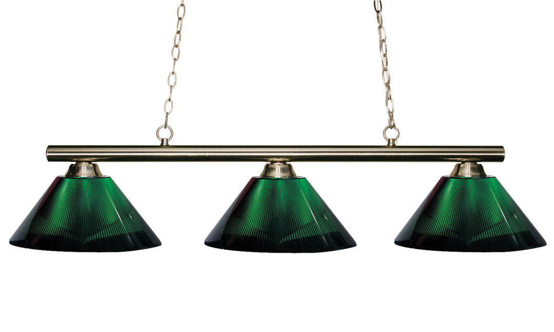 Z-Lite Sharp Shooter 155-3BN-ARG Pendant Light - Brushed Nickel
