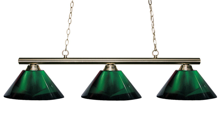 Z-Lite Sharp Shooter 155-3BN-ARG Pendant Light - Brushed Nickel
