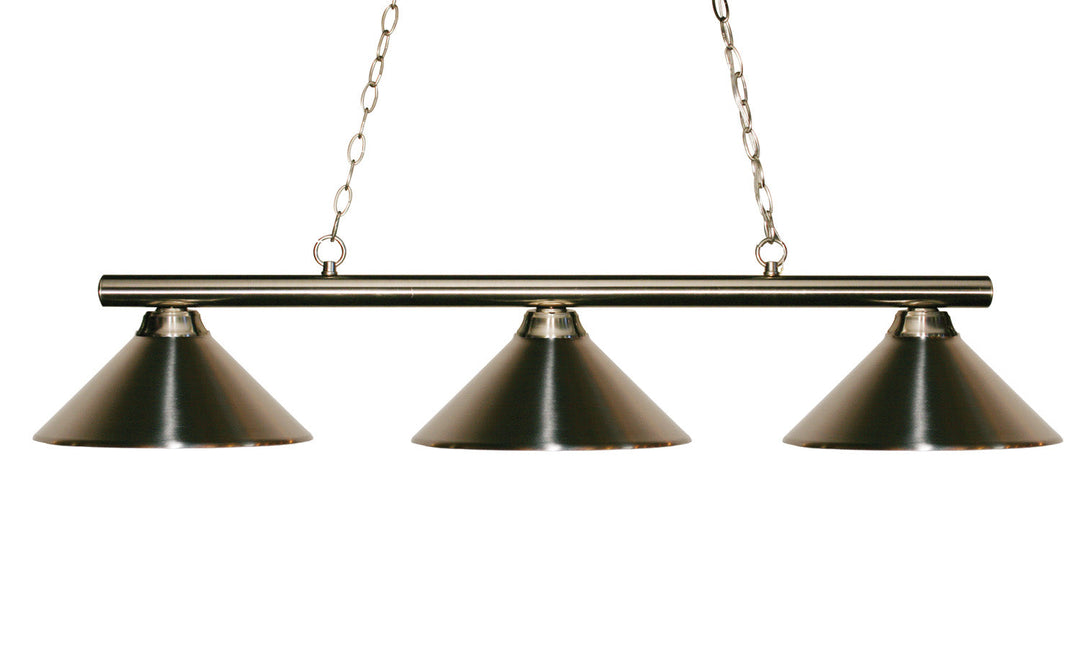Z-Lite Sharp Shooter 155-3BN-MBN Pendant Light - Brushed Nickel