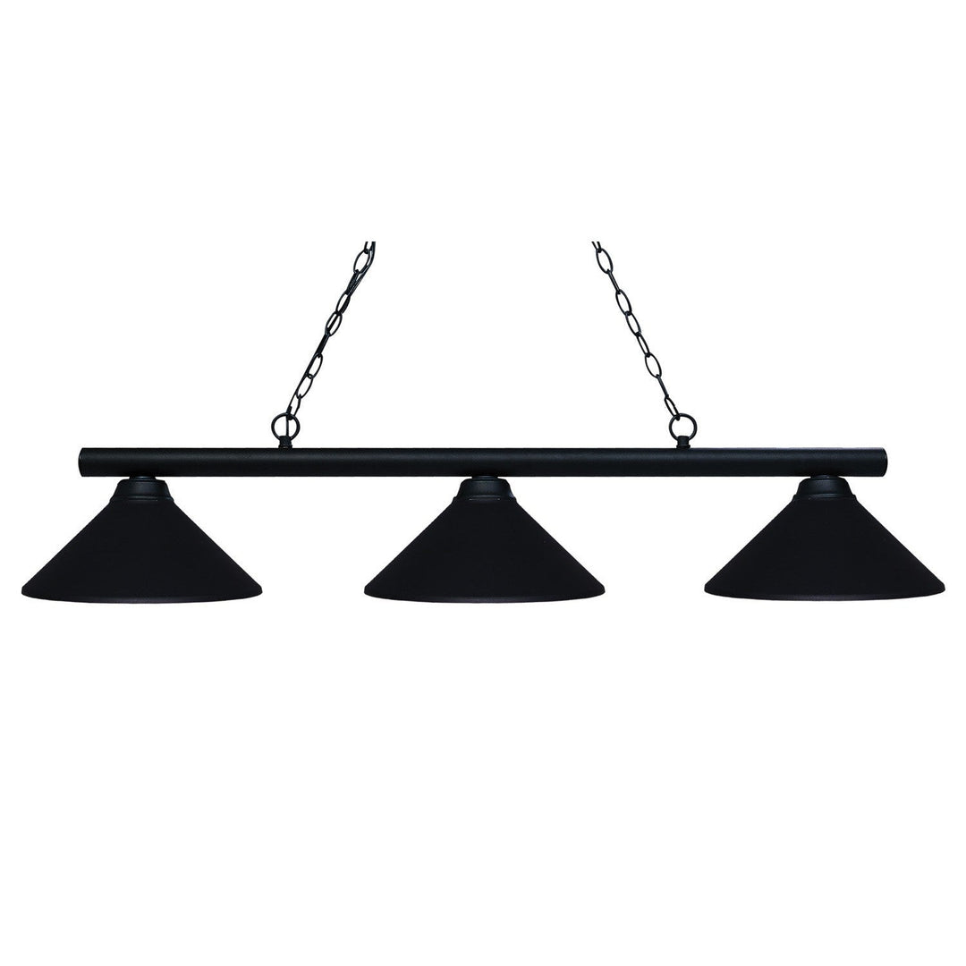 Z-Lite Sharp Shooter 155-3MB-MMB Pendant Light - Matte Black