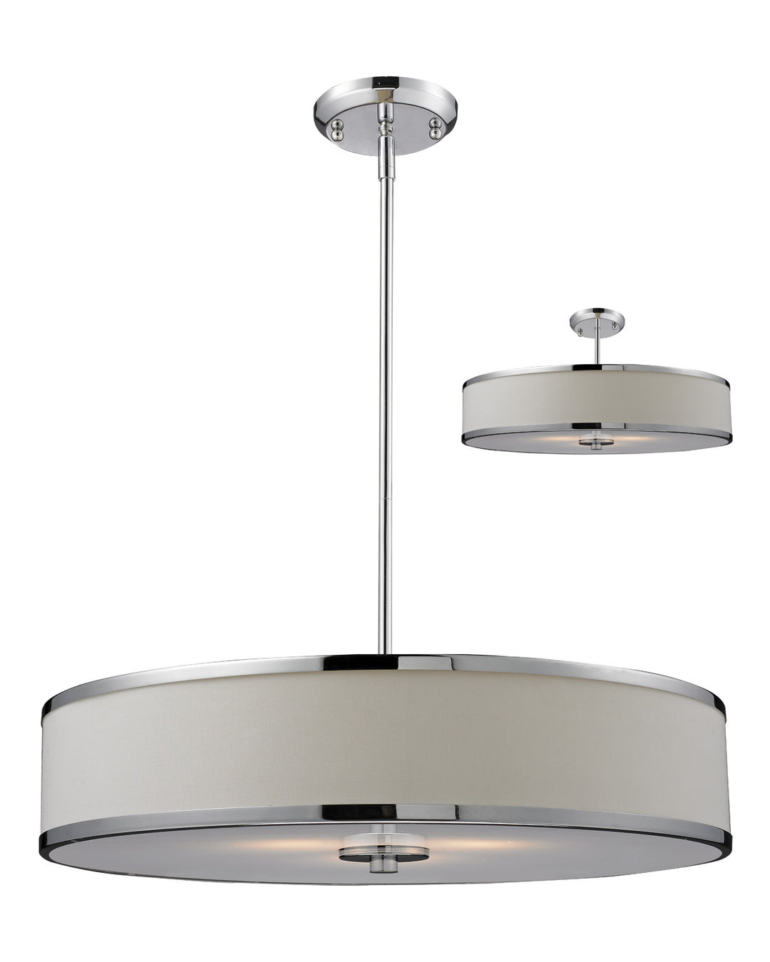 Z-Lite Cameo 164-24 Pendant Light - Chrome