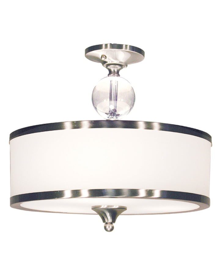 Z-Lite Cosmopolitan 308SF-BN Ceiling Light - Brushed Nickel