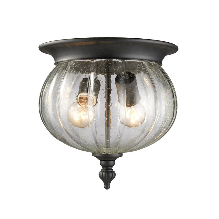 Z-Lite Lighting 516F-BK  Belmont Outdoor Black