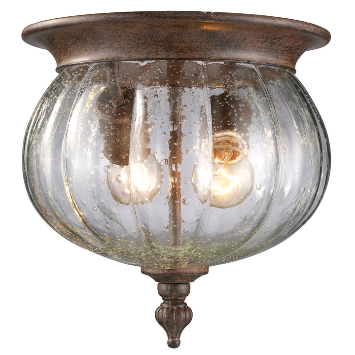 Z-Lite Lighting 516F-WB  Belmont Outdoor Weathered Bronze