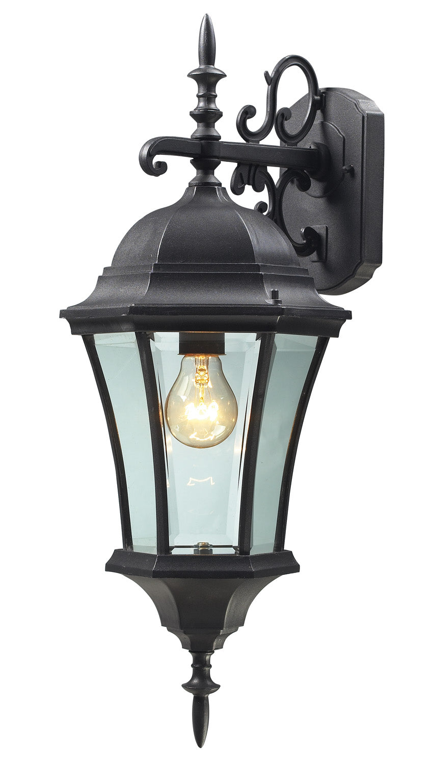 Z-Lite Lighting 522M-BK  Wakefield Outdoor Black