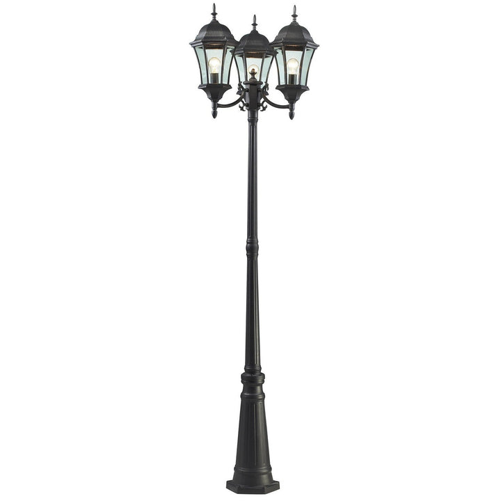 Z-Lite Lighting 522MP3-BK  Wakefield Outdoor Black