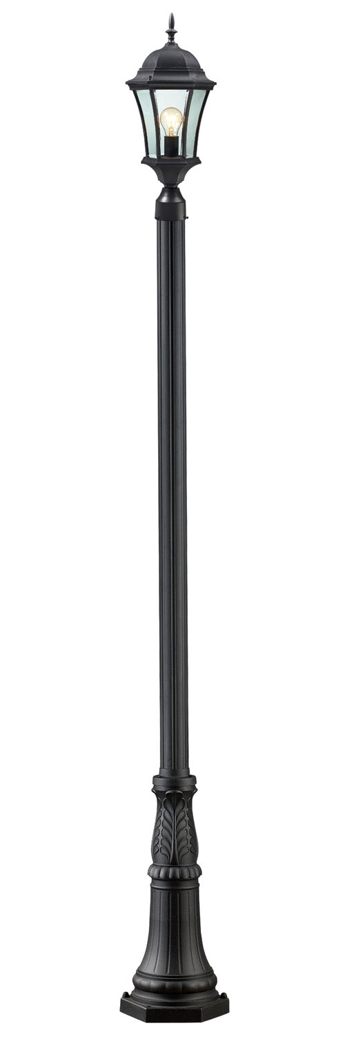 Z-Lite Lighting 522PHM-518P-BK  Wakefield Outdoor Black