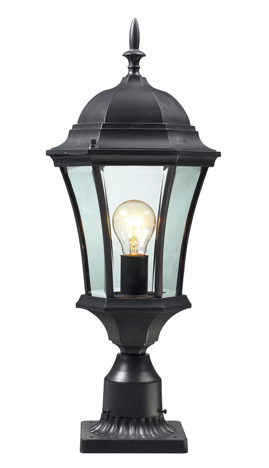 Z-Lite Lighting 522PHM-BK-PM  Wakefield Outdoor Black