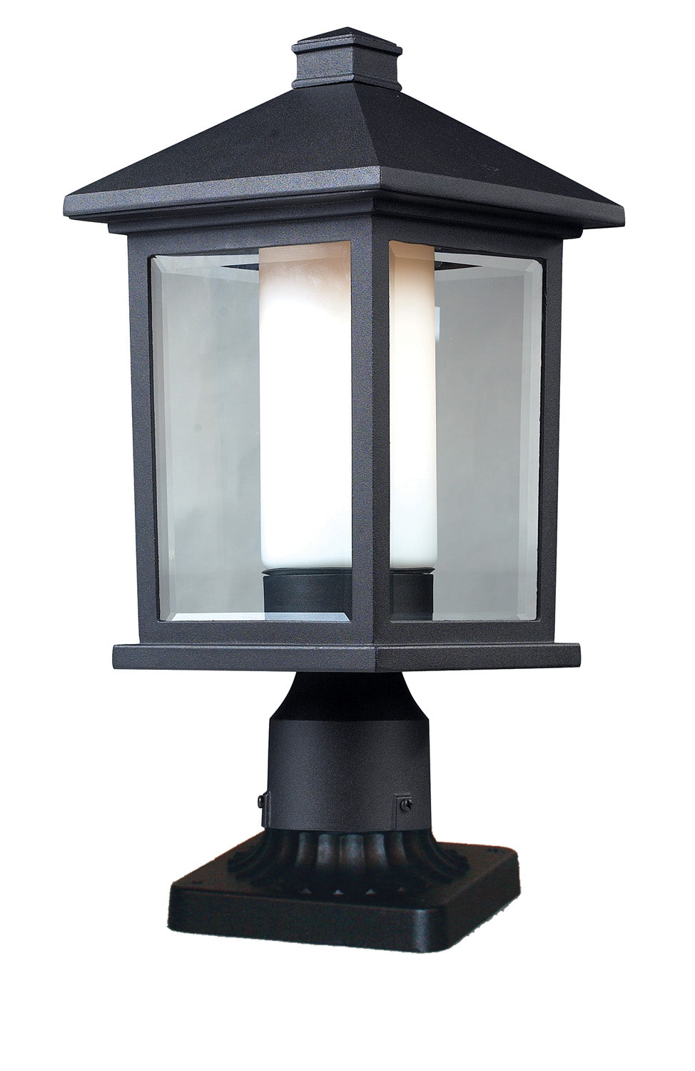 Z-Lite Lighting 523PHM-PM  Mesa Outdoor Black