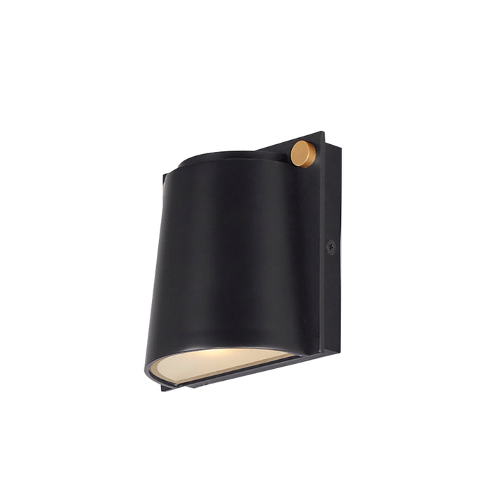 Maxim Lighting 42120BKAB  Rivet Modern Outdoor Black / Antique Brass