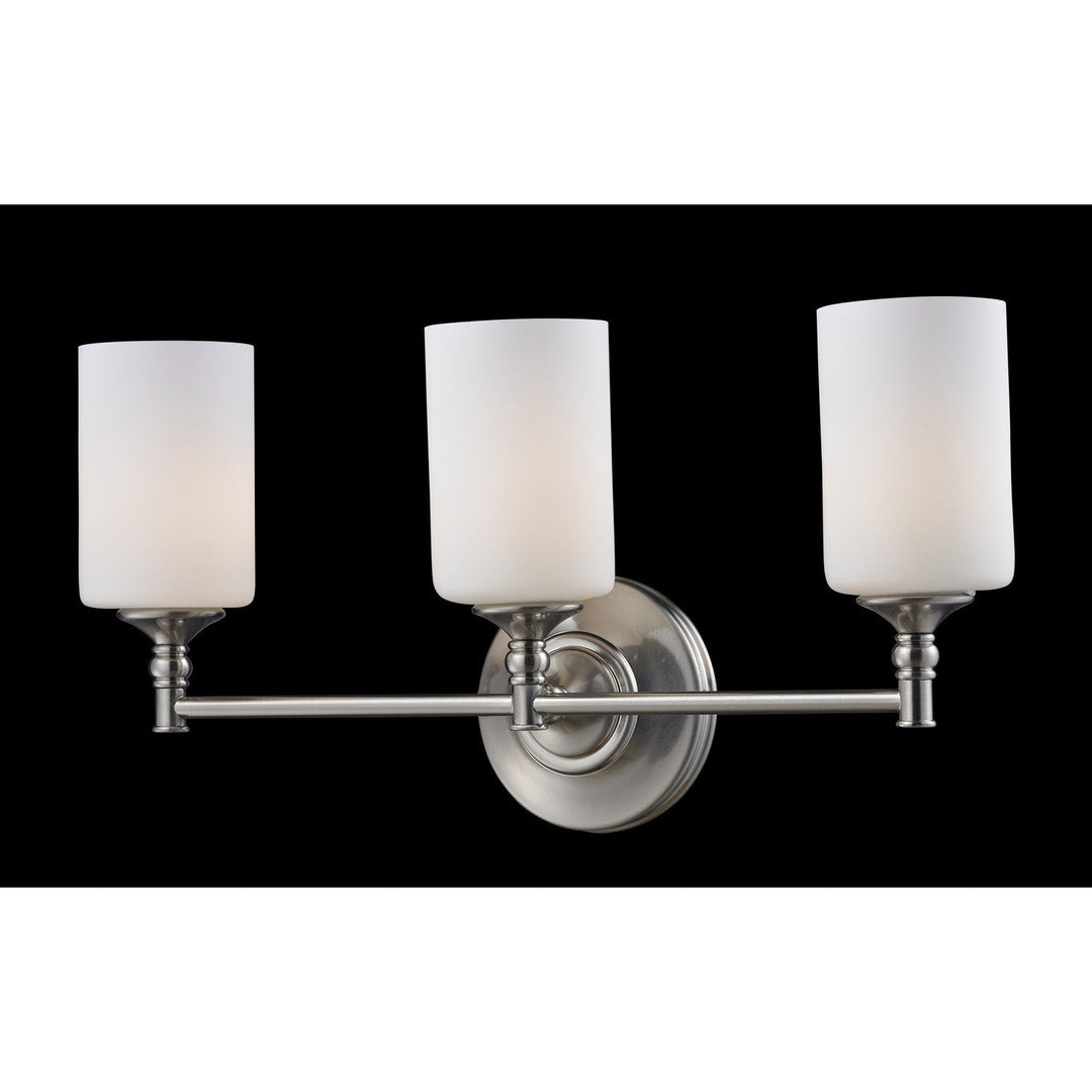 Z-Lite Cannondale 2102-3V Bath Vanity Light 22 in. wide - Brushed Nickel