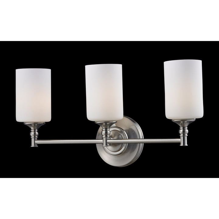 Z-Lite Cannondale 2102-3V Bath Vanity Light 22 in. wide - Brushed Nickel