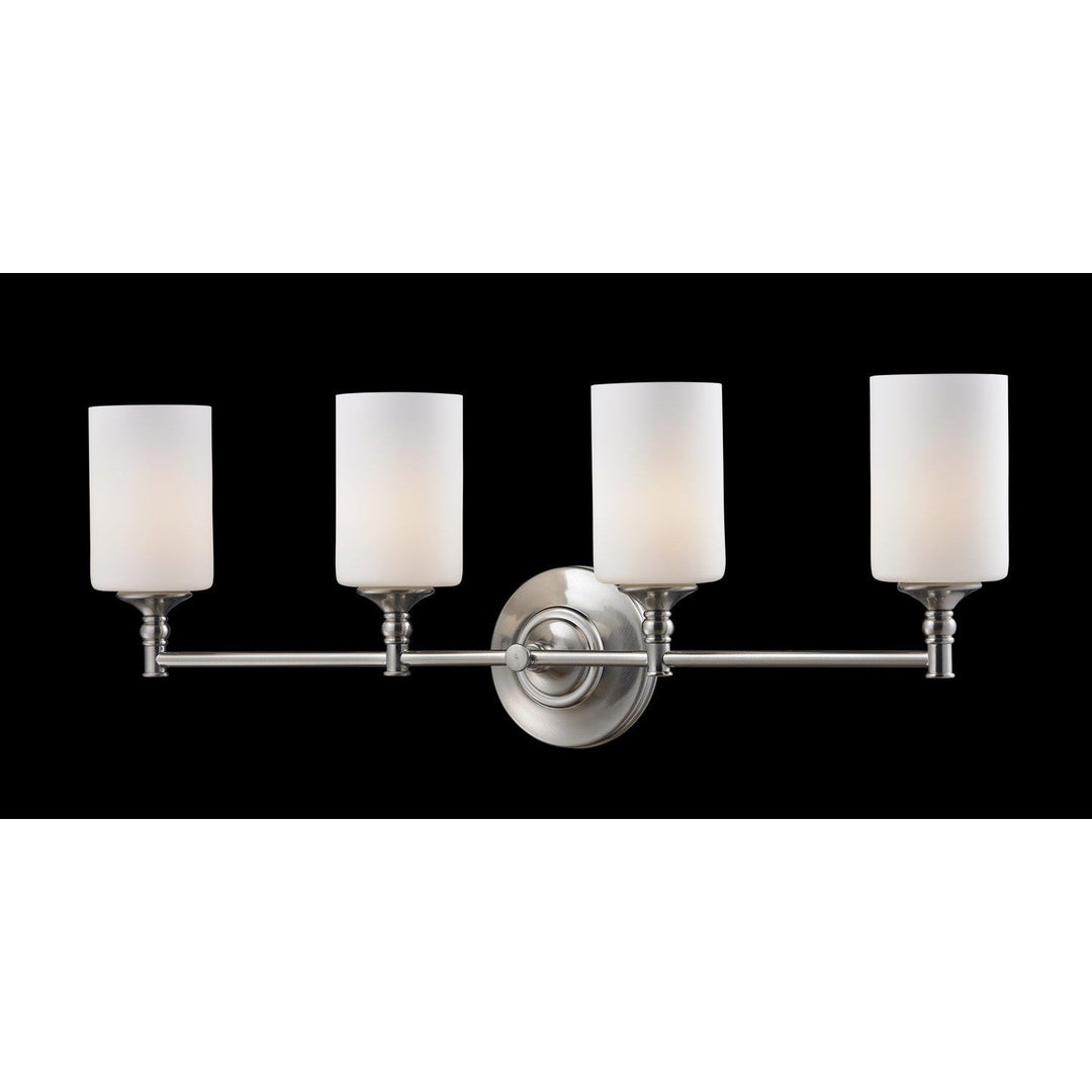 Z-Lite Cannondale 2102-4V Bath Vanity Light 31 in. wide - Brushed Nickel