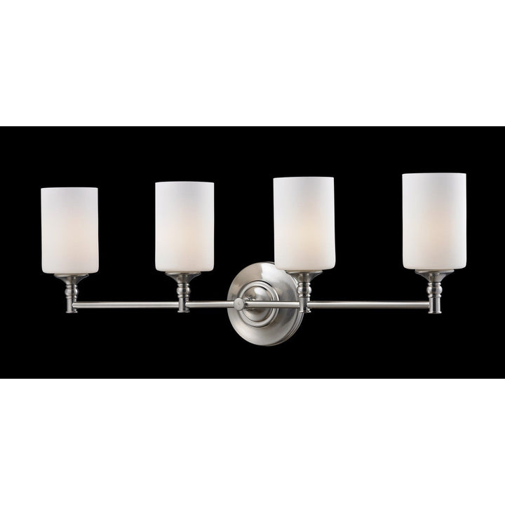 Z-Lite Cannondale 2102-4V Bath Vanity Light 31 in. wide - Brushed Nickel