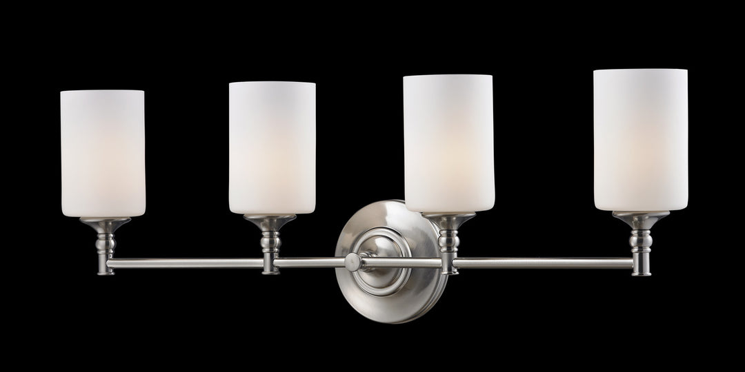 Z-Lite Cannondale 2102-4V Bath Vanity Light 31 in. wide - Brushed Nickel