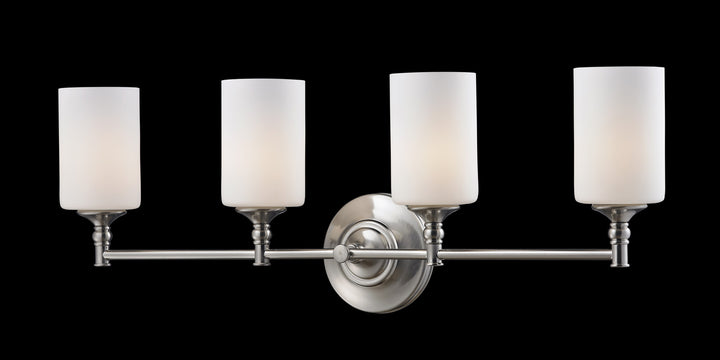 Z-Lite Cannondale 2102-4V Bath Vanity Light 31 in. wide - Brushed Nickel