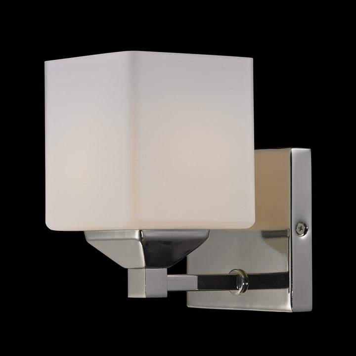 Z-Lite Quube 2105-1V Wall Sconce Light - Chrome