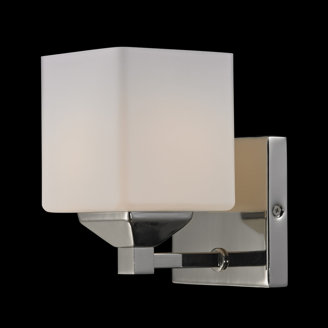 Z-Lite Quube 2105-1V Wall Sconce Light - Chrome