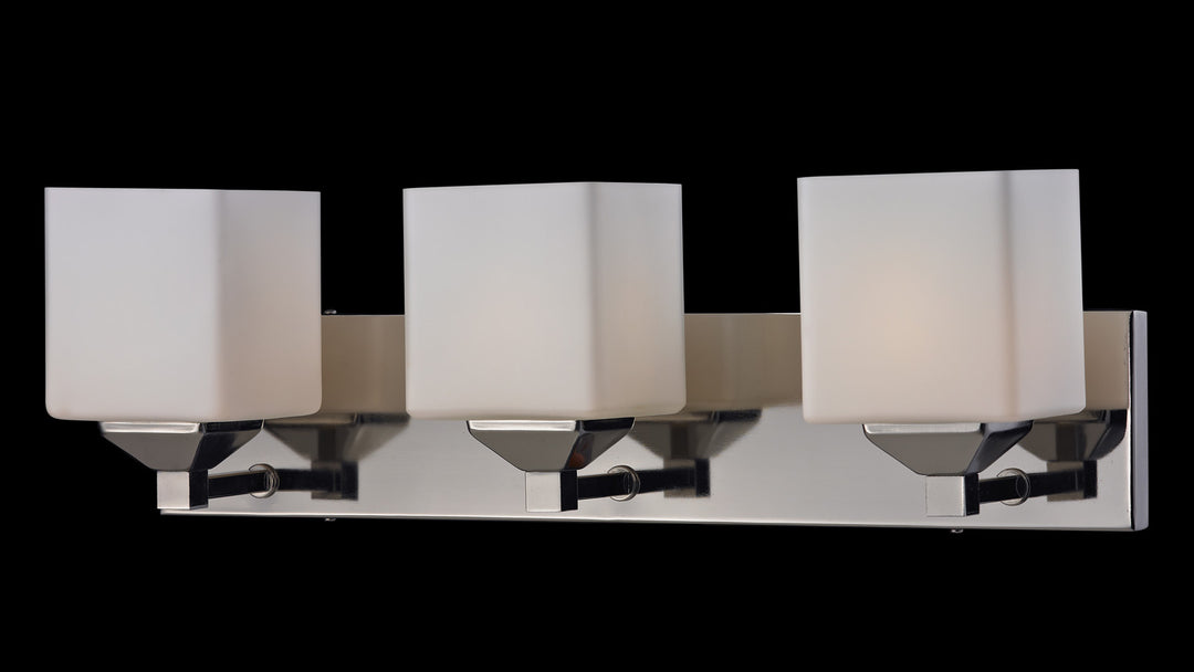 Z-Lite Quube 2105-3V Bath Vanity Light 24 in. wide - Chrome