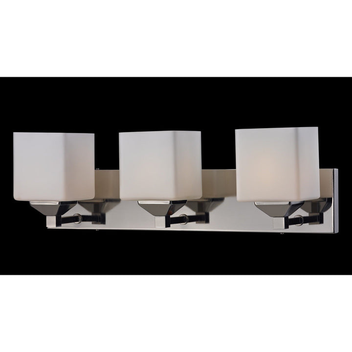Z-Lite Quube 2105-3V Bath Vanity Light 24 in. wide - Chrome