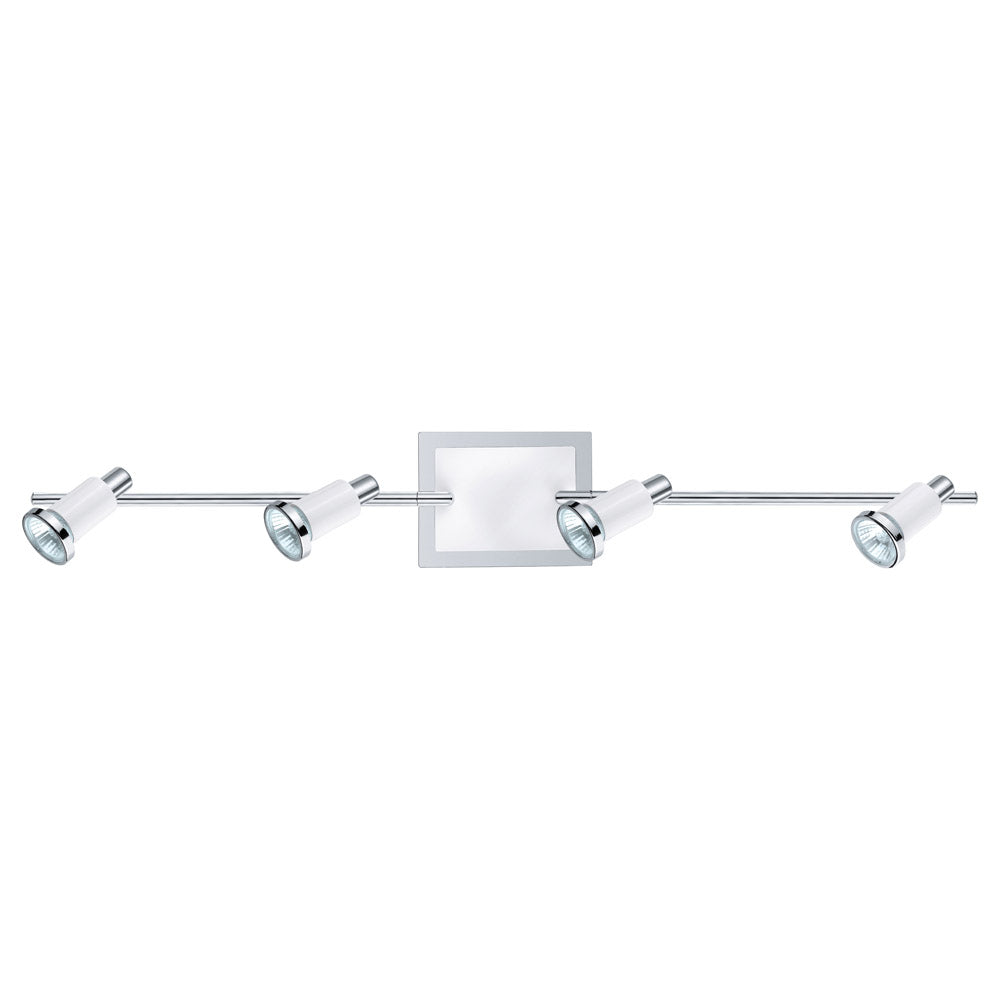 Eglo Eridan 200099A Wall Sconce Light - Chrome/Shiny White