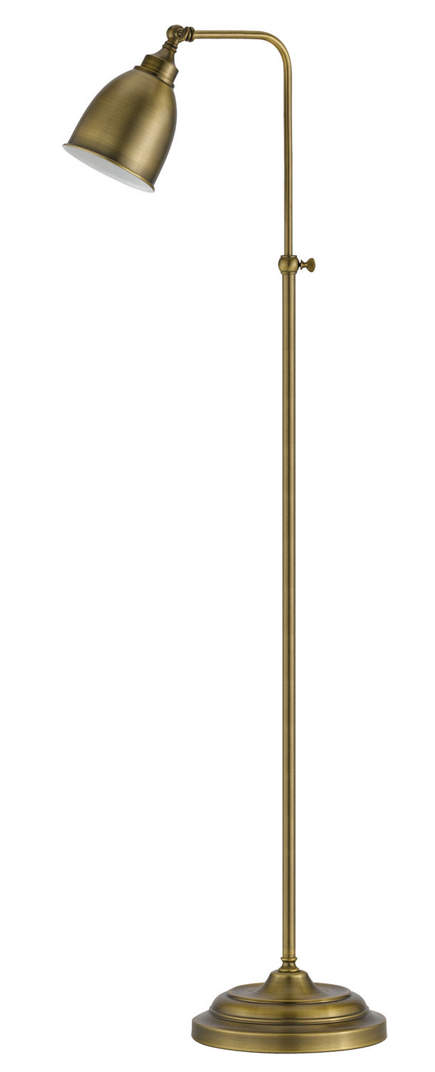 Cal Lighting BO-2032FL-AB Pharmacy One Light Floor Lamp Lamp Brass - Antique