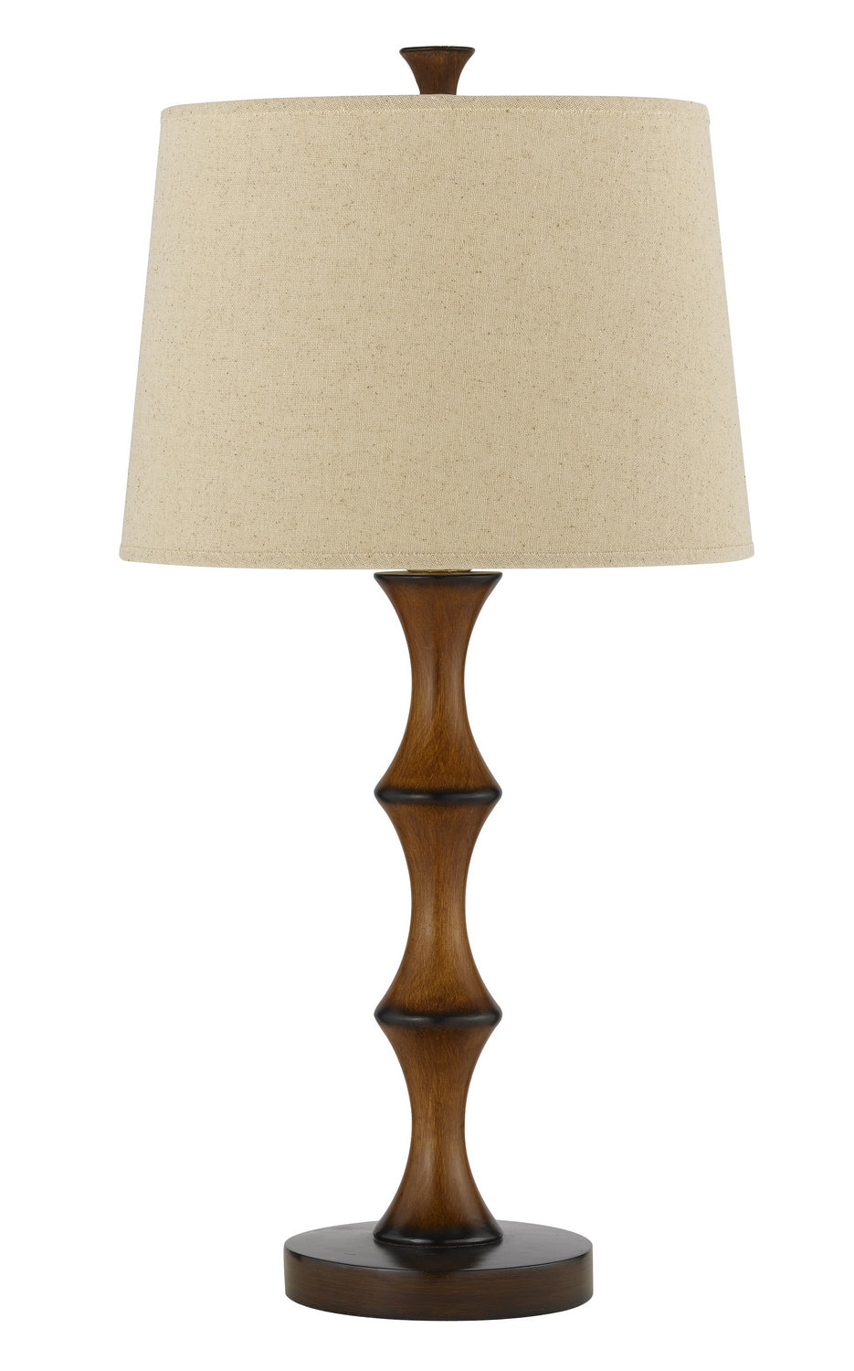 Cal Lighting BO-2039TB Bamboo One Light Table Lamp Lamp Bronze / Dark