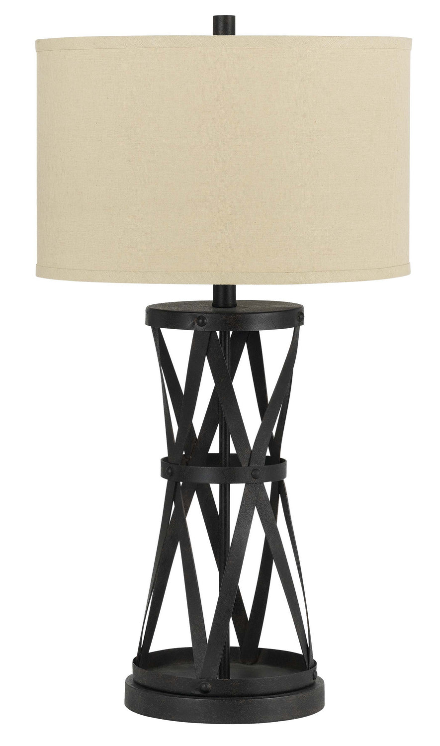 Cal Lighting BO-2182TB Passo One Light Table Lamp Lamp Bronze / Dark