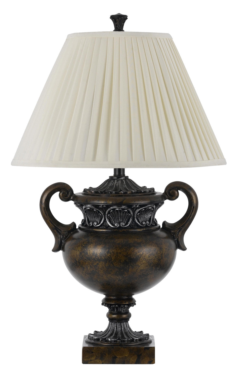 Cal Lighting BO-2224TB Laurel One Light Table Lamp Lamp Bronze / Dark