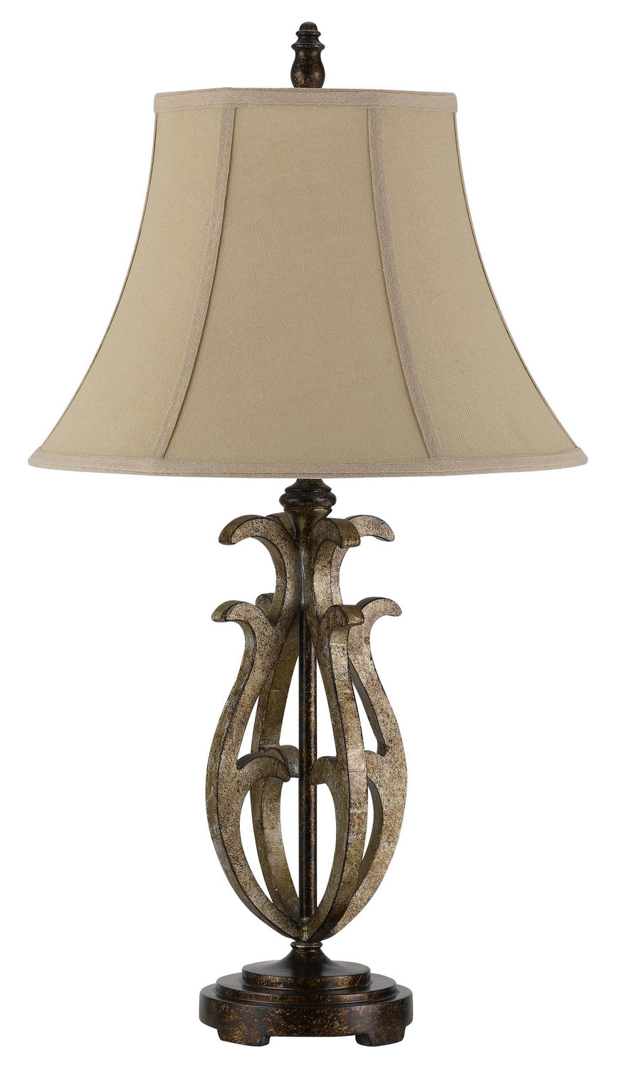 Cal Lighting BO-2271TB Towanda One Light Table Lamp Lamp Bronze / Dark