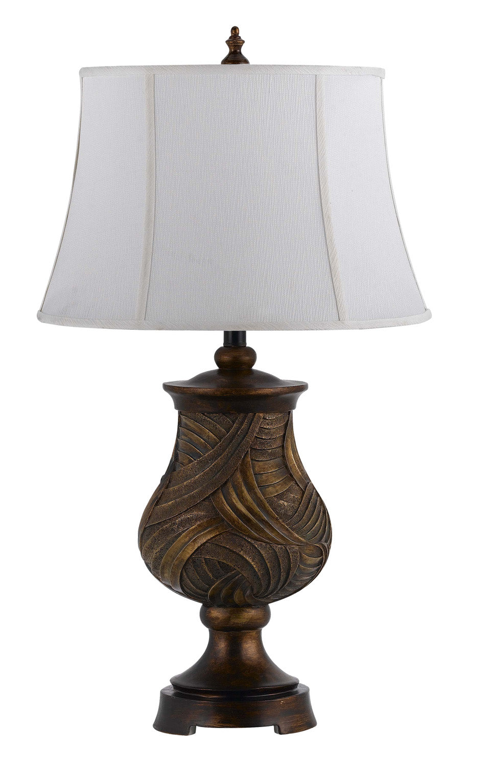 Cal Lighting BO-2281TB Montrose One Light Table Lamp Lamp Bronze / Dark