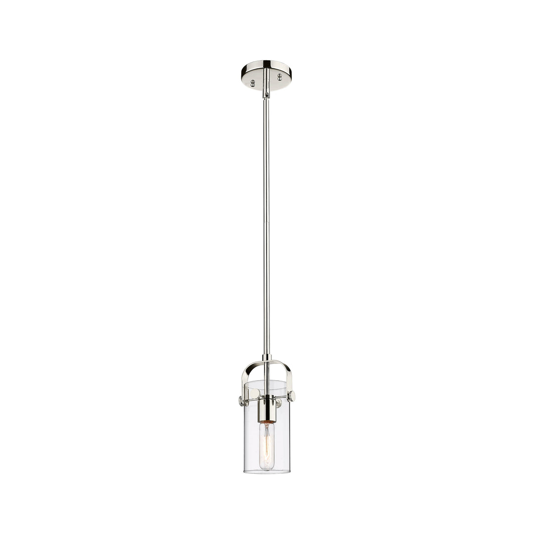 Innovations Downtown Urban 423-1S-PN-G423-7CL Pendant Light - Polished Nickel