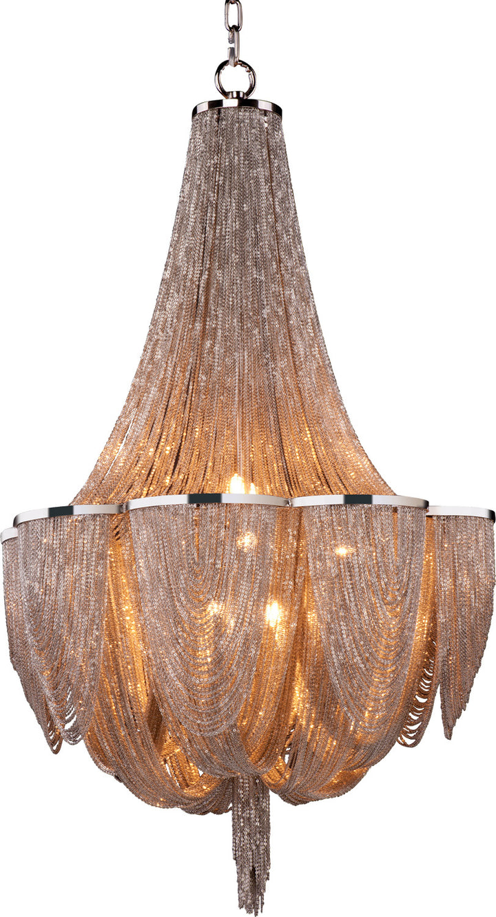 Maxim Chantilly 21465NKPN Chandelier Light - Polished Nickel