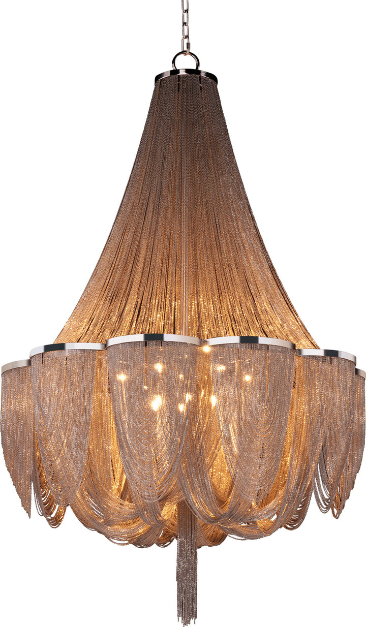 Maxim Chantilly 21467NKPN Chandelier Light - Polished Nickel