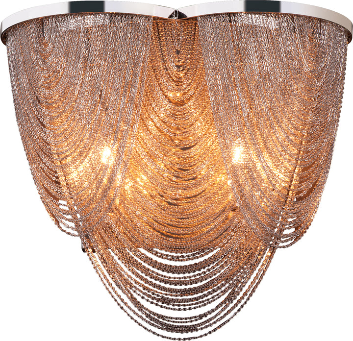 Maxim Chantilly 21469NKPN Wall Sconce Light - Polished Nickel
