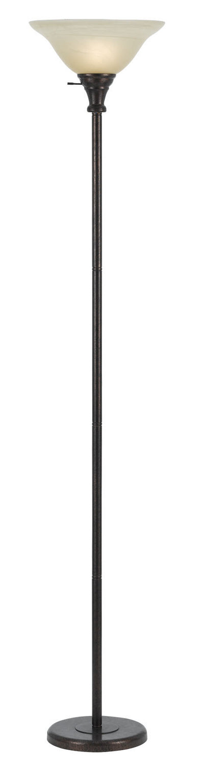 Cal Lighting BO-213-RU Torchiere One Light Torchiere Lamp Bronze / Dark