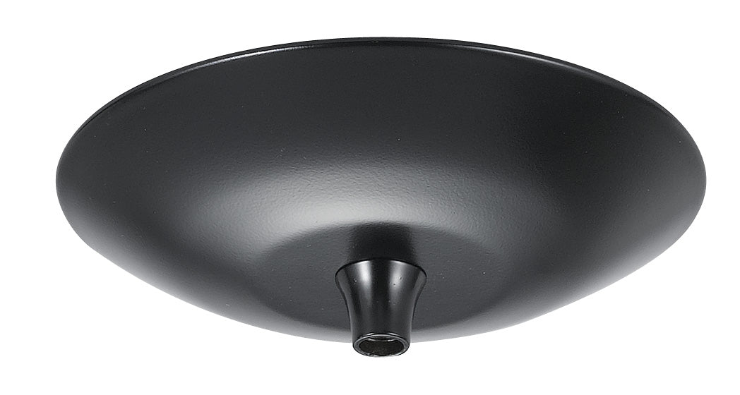 Cal Lighting CP-974-BK Canopy Single ,120V,5 Diameter Decor Black