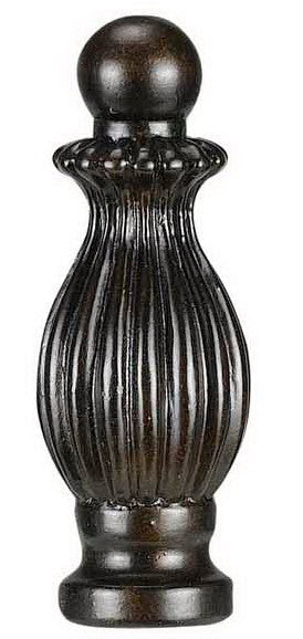 Cal Lighting FA-5005C Finial Finial Decor Bronze / Dark