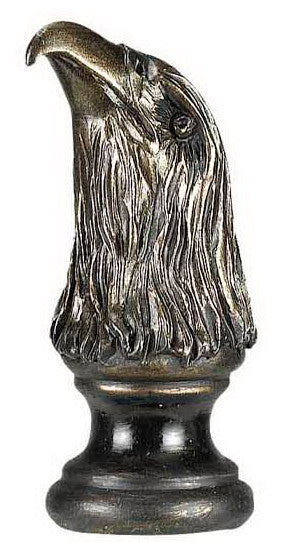 Cal Lighting FA-5021A Resin Finials Finial Decor Bronze / Dark