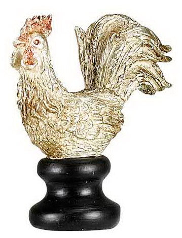 Cal Lighting FA-5032A Resin Finials Finial Decor Bronze / Dark