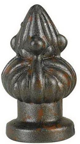 Cal Lighting FA-5052A Finials White Metal Cast Finial Decor Bronze / Dark