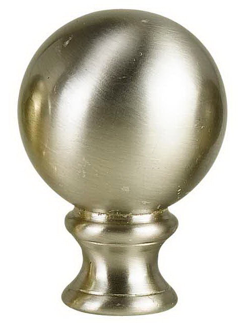 Cal Lighting FA-5055B Metal Finials Finial Decor Pewter, Nickel, Silver